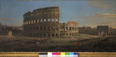 A Colosseum, 1711 alkotó: Gaspar van Wittel
