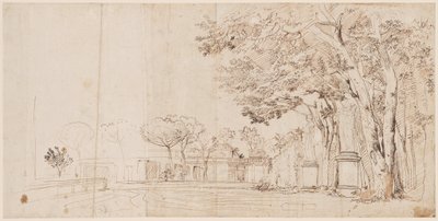 A Medici-villa kertjei alkotó: Gaspar van Wittel