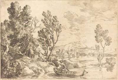 Római táj alkotó: Gaspard Dughet
