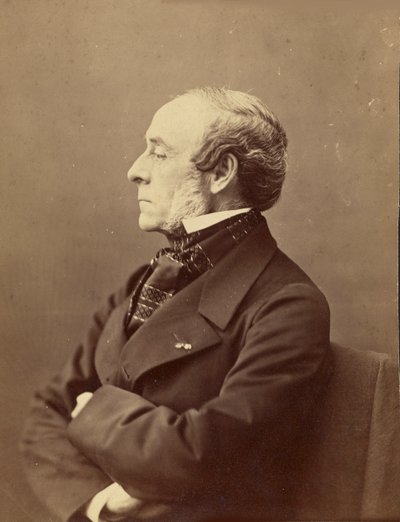 Ernest Legouvé portréja 1807-1903, 1861-1869. alkotó: Gaspard Félix Nadar
