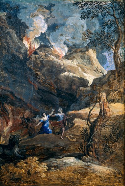 Orpheus és Eurydice alkotó: Gaspard Poussin Dughet