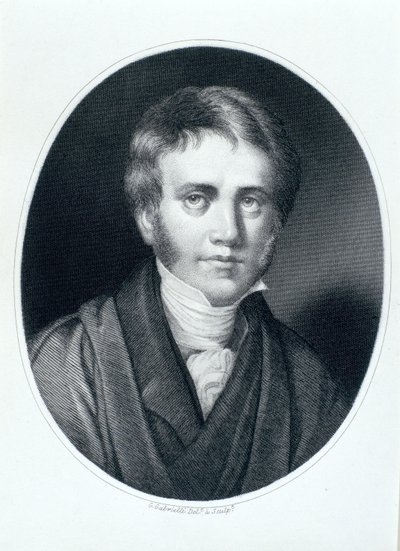 Sir John Herschel, csillagász és tudós, 1810-es évek alkotó: Gaspare Gabrielli