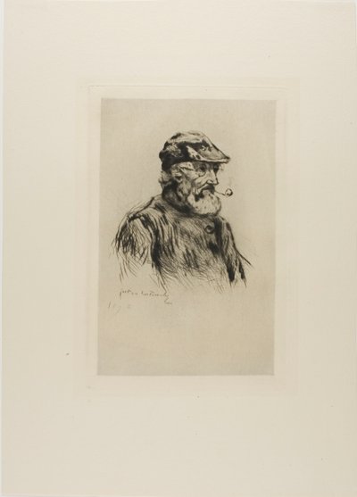 Egy öreg halász portréja alkotó: Gaston La Touche