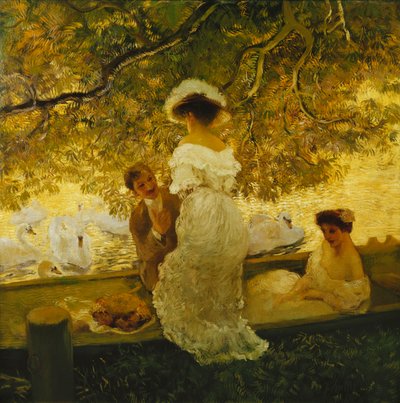 A hajókirándulás, alkotó: Gaston de Latouche