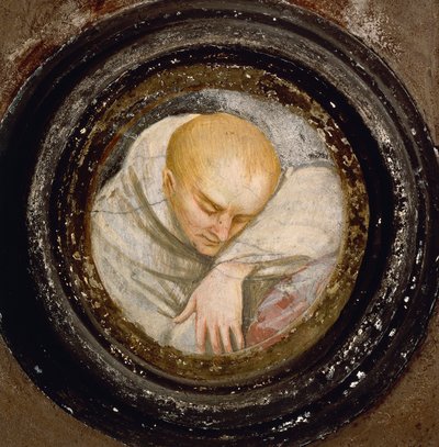 Olaszország, Varallo, Fragment of Friar alkotó: Gaudenzio Ferrari