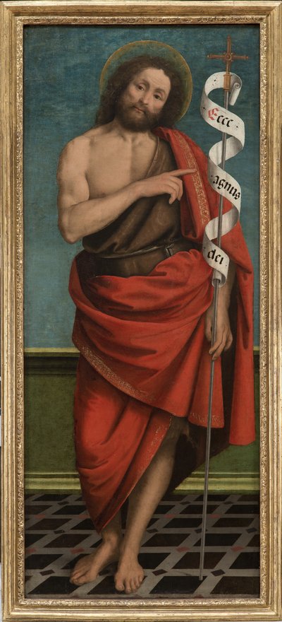 Keresztelő Szent János, 1517-1518 körül alkotó: Gaudenzio Ferrari