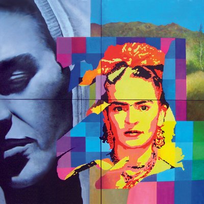 Tisztelet Frida Kahlo előtt alkotó: Geert Bordich