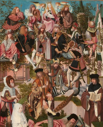 Jesse fája alkotó: Geertgen tot Sint Jans (circle of)