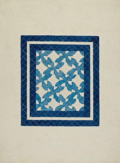 Patchwork paplan alkotó: Genevieve Sherlock