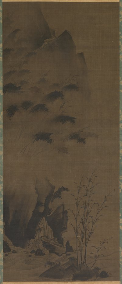 Bamboo in Rain, Bamboo in Wind, 1500-as évek eleje. alkotó: Genga