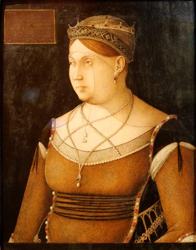 Ciprus királynője, Catarina Cornaro alkotó: Gentile Bellini