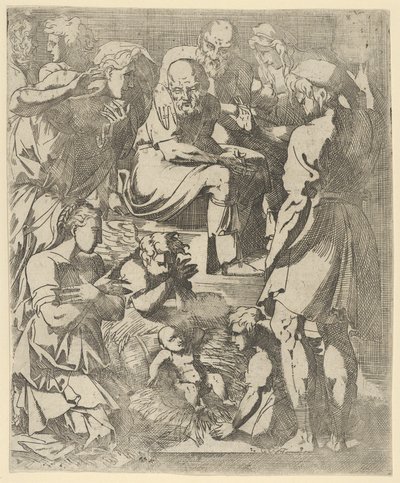 A betlehemes, kb. 1544-48. alkotó: Geoffroy Dumoûtier