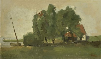 Farmstead alkotó: Georg-Hendrik Breitner