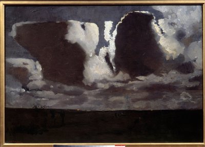 Holdfény. George Hendrick (Hendrik) Breitner (1857-1923) festménye ec.hol alkotó: Georg Hendrik Breitner