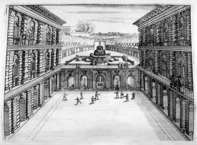 Kastély- és kerttervezés, 1664 alkotó: Georg Andreas Bockler