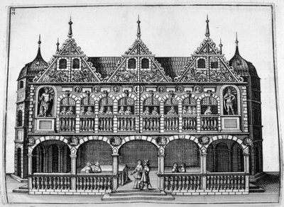 Kastélyterv, 1664 alkotó: Georg Andreas Bockler