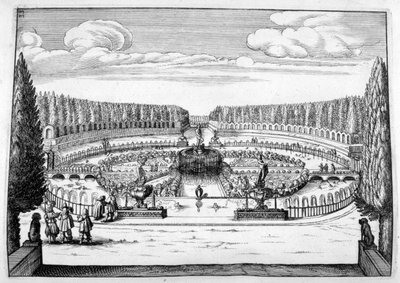 Díszkút- és kerttervezés, 1664 alkotó: Georg Andreas Bockler