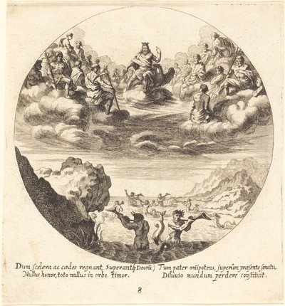 Jove és az istenek alkotó: Georg Andreas Wolfgang the Elder