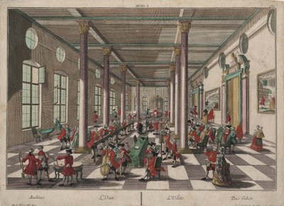 A hallás allegóriája alkotó: Georg Balthasar Probst