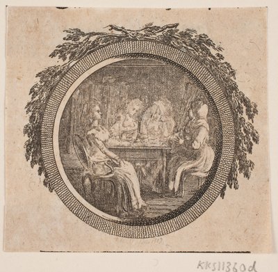 Címmatrica S. Richardsonnak: "Miss Clarissa Harlowe története", harmadik rész alkotó: Georg Christian Schule