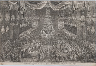 XI. Károly koronázása, Stockholm alkotó: Georg Christoph II Eimmart