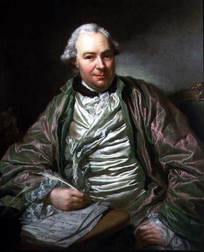 Carl Sparre portréja alkotó: Georg David Mathieu