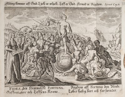 "Fortuna a vak" alkotó: Georg Fahrenholtz