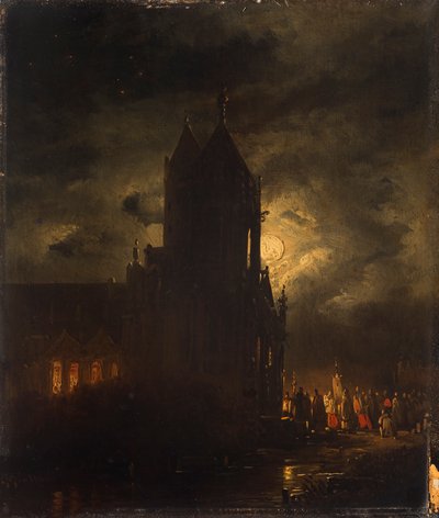 Éjszakai körmenet alkotó: Georg Gillis van Haanen