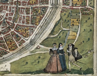 BRAUN György (1541-1622). ORTELIUS, Ábrahám (1527-1598). HOGENBERG, Franz (1535-1590). Civitatis Orbis Terrarum (Theatrum orbis terrarum). 1572-1617. Párizs (1572). Bal alsó részlet. I. kötet. Metszet. SPANYOLORSZÁG. KASZTÍLIA ÉS LEÓN. Salamanca. Salamanca alkotó: Georg Hogenberg Franz (1535 90) & Ortelius Abraham (1527 98) Braun