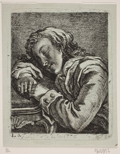 Egy alvó ember alkotó: Georg Mathias Fuchs