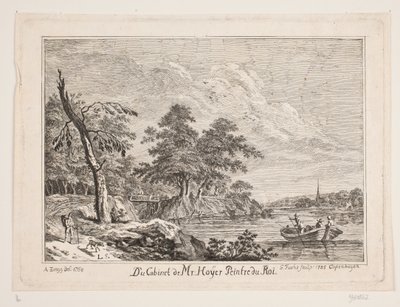 Flodparti alkotó: Georg Mathias Fuchs