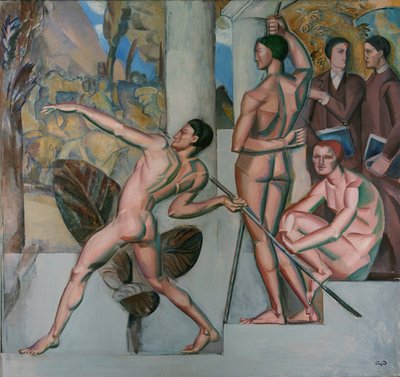 Mens sana in corpore sano Egészséges testben ép lélek, 1912 alkotó: Georg Pauli