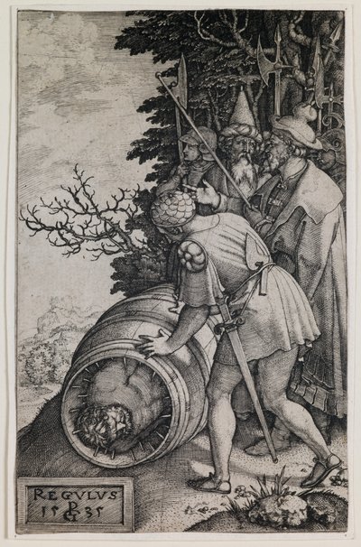 Attilus Regulus alkotó: Georg Pencz