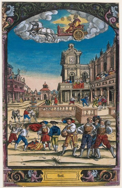Die sieben Planeten: Sonne alkotó: Georg Pencz