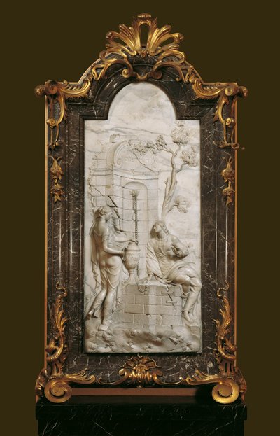 Krisztus és a samáriai asszony alkotó: Georg Raphael Donner