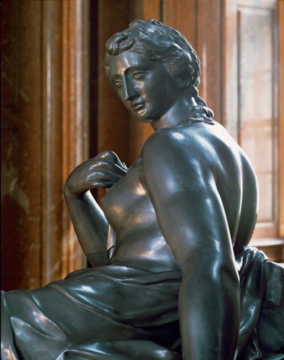 Providentia, a Donner-Brunnen - szökőkút figurája Bécs belvárosában. alkotó: Georg Raphael Donner