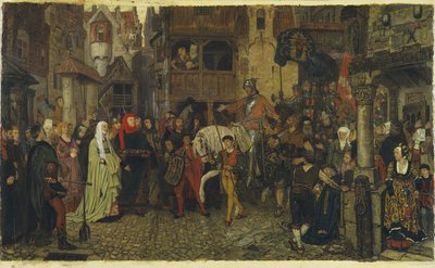 Idősebb Sten Sture belépése Stockholmba, 1864 alkotó: Georg Rosen