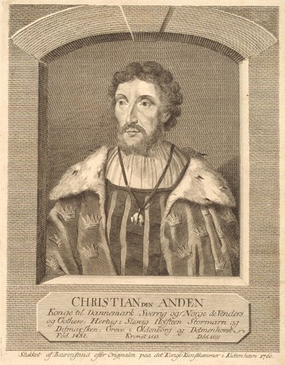 Christian II alkotó: Georg Vilhelm Baurenfeind