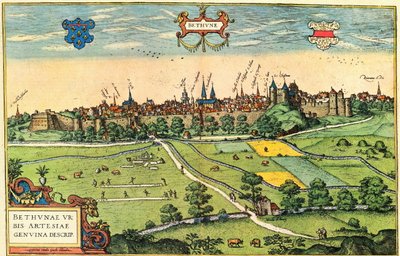 Bethune alkotó: Georg and Hogenberg Franz (1535 90) Braun