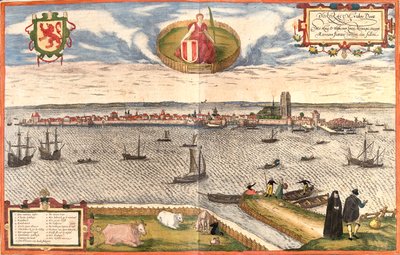 Dordrecht, Hollandia alkotó: Georg and Hogenberg Franz (1535 90) Braun