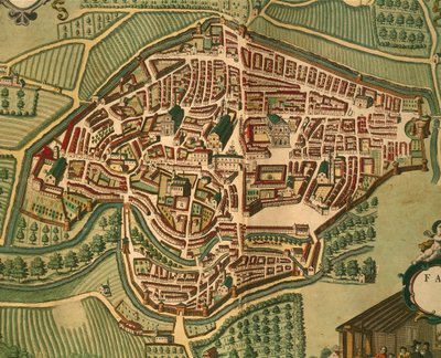 Fabriano a világ városaiból, Georg Braun alkotó: Georg Braun and Hogenberg Franz