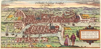 Kalinyingrád, Oroszország alkotó: Georg and Hogenberg Franz (1535 90) Braun
