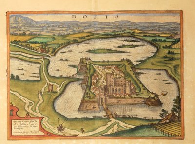 Apa, hozomány a második világháborúból, Georg Braun alkotó: Georg Braun and Hogenberg Franz