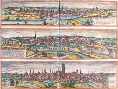 s-Hertogenbosch, Leuven, Machelen, Hollandia, Belgium alkotó: Georg and Hogenberg Franz (1535 90) Braun