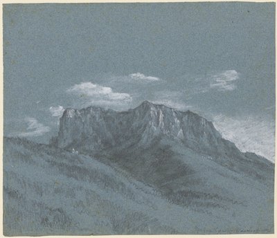 A Rauschberg, c. 1800. alkotó: Georg von Dillis