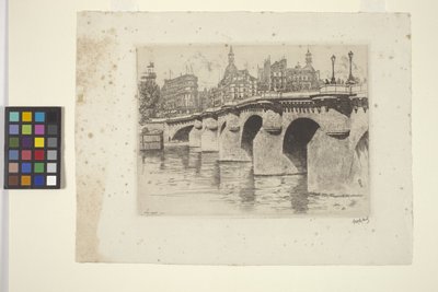 Pont Neuf, No. 2 (tinta) alkotó: George-Charles Aid