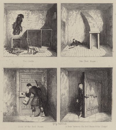 Illusztráció Jack Sheppardhoz (metszet) alkotó: George (after) Cruikshank
