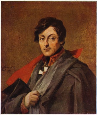 Alekszandr Osztermann-Tolsztoj portréja (színes litográfia) alkotó: George (after) Dawe