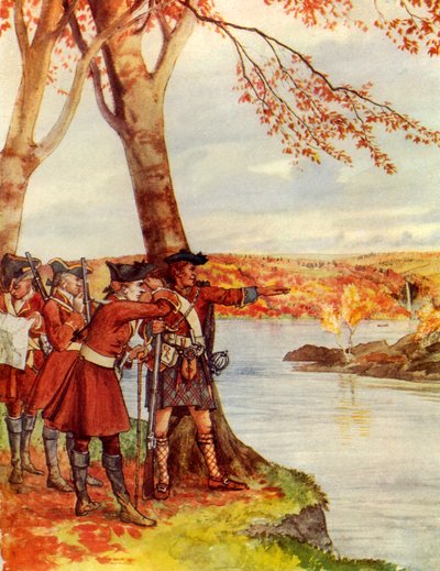 Skócia kék harangjai (színes litográfia) alkotó: George 9th Earl of Carlisle Howard