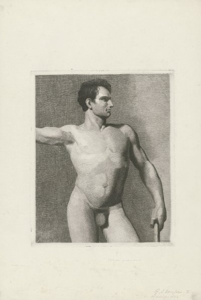 férfi akt alkotó: George Andries Karsen